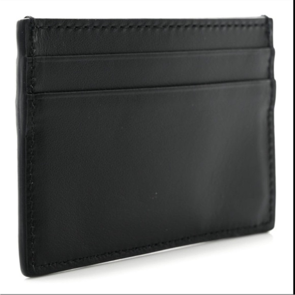 GUCCI Leather Rubberized Credit Card Holder, Retail $310 - Picture 2 of 8